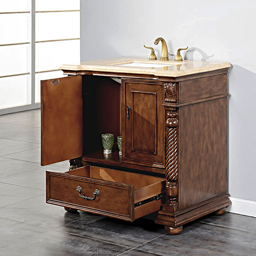 Double-Door Cabinet and Single Drawer Double-Door Cabinet and Single Drawer