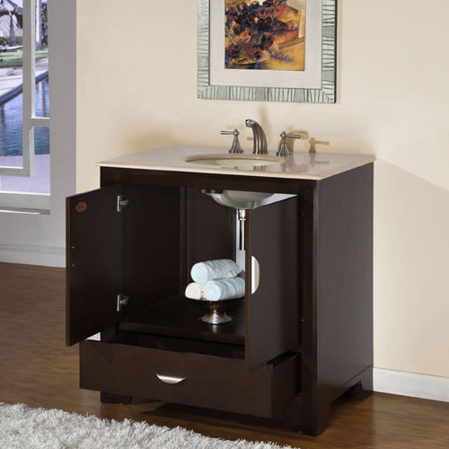 Double-Door Cabinet and Single Drawer Double-Door Cabinet and Single Drawer