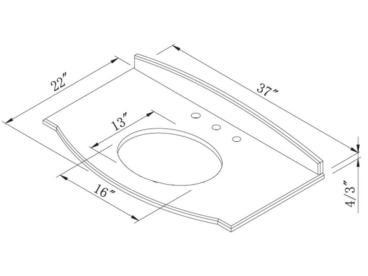 Optional Top - Dimensions Optional Top - Dimensions