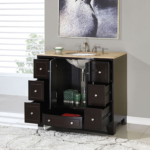 Double-Door Cabinet and Seven Drawers Double-Door Cabinet and Seven Drawers