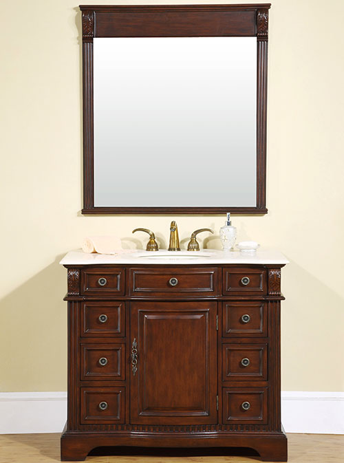 40" Remos Single Bath Vanity - with optional mirror