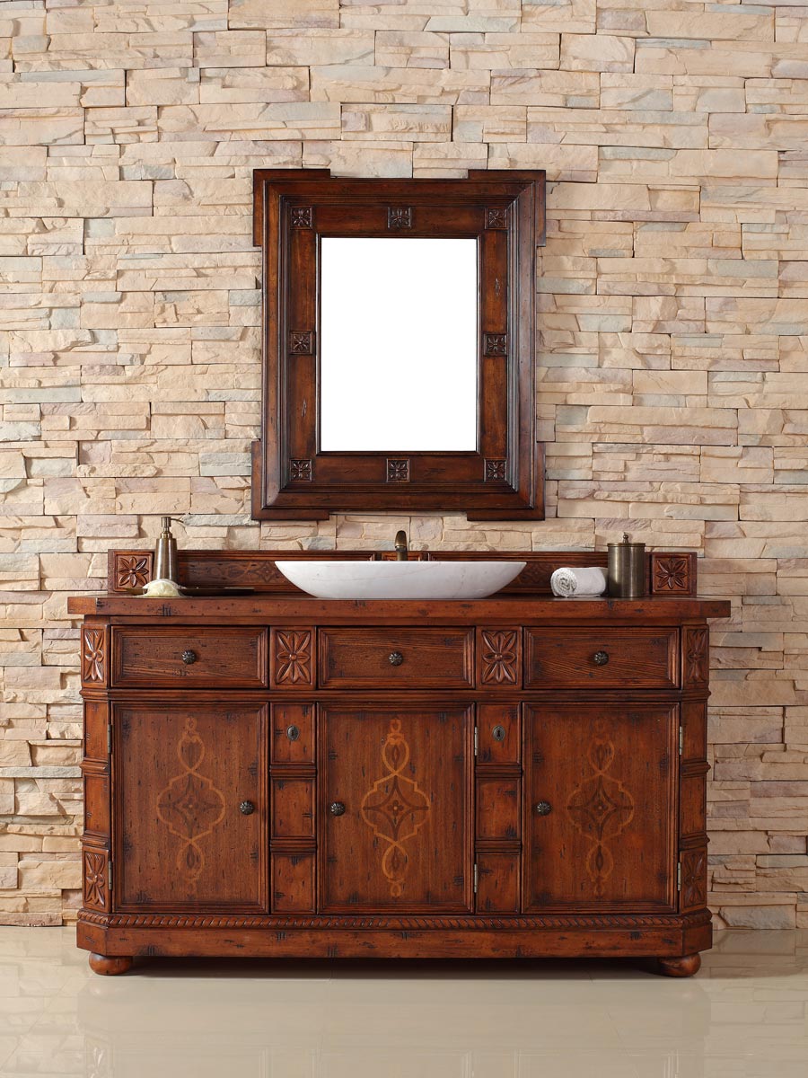 Shown with Wood Top (Vessel Sink Shown Not Included) Shown with Wood Top (Vessel Sink Shown Not Included)