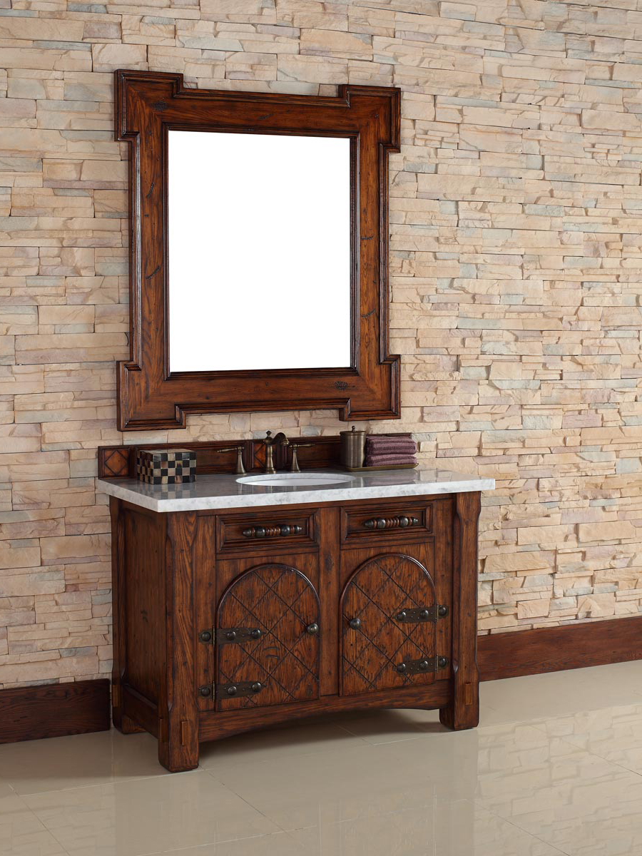 Shown with White Carrera Marble Top Shown with White Carrera Marble Top