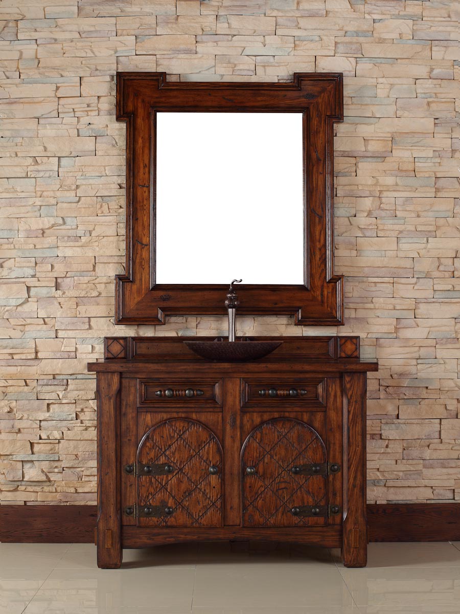 Shown with Wood Top (Vessel Sink Shown Not Included) Shown with Wood Top (Vessel Sink Shown Not Included)