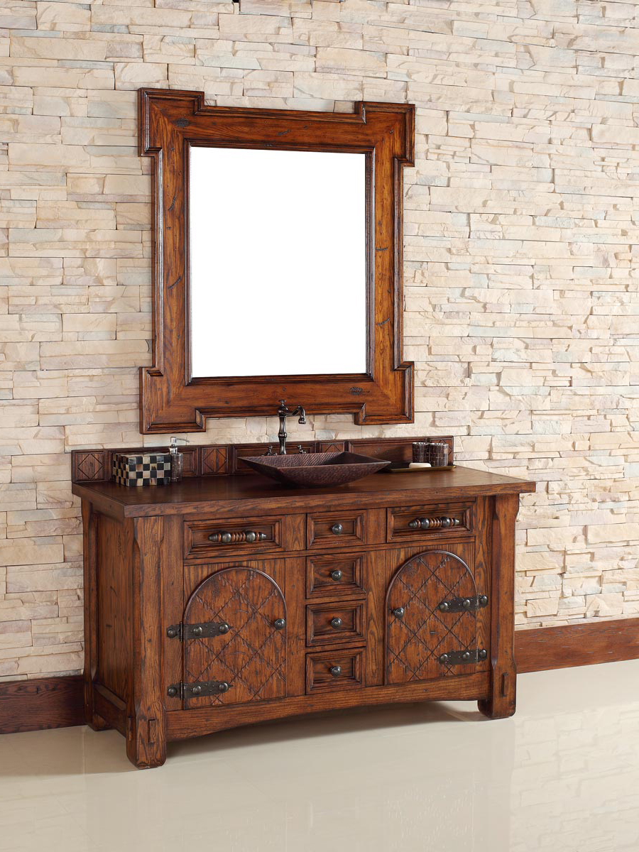 Shown with Wood Top (Vessel Sink Shown Not Included) Shown with Wood Top (Vessel Sink Shown Not Included)