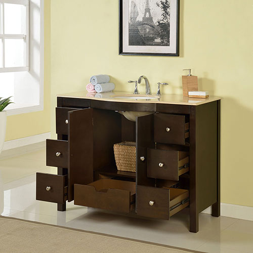 Double-Door Cabinet and Seven Drawers Double-Door Cabinet and Seven Drawers
