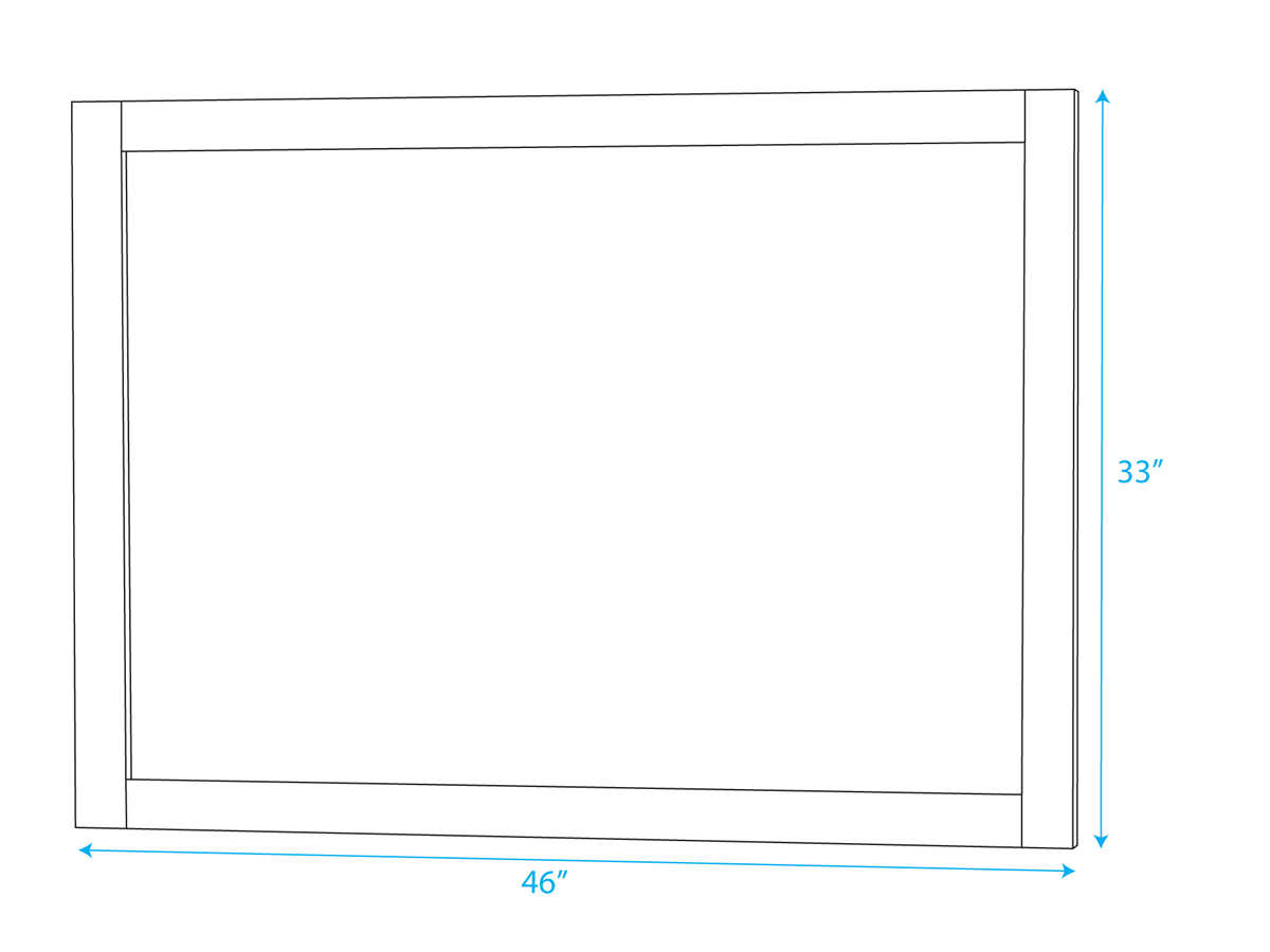 Included Mirror - Dimensiosn Included Mirror - Dimensiosn