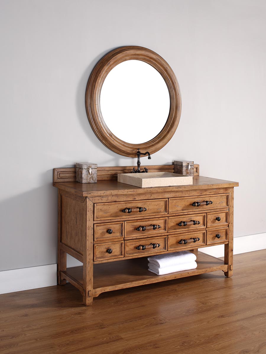 Shown with Wood Top (Vessel Sink Shown Not Included) Shown with Wood Top (Vessel Sink Shown Not Included)