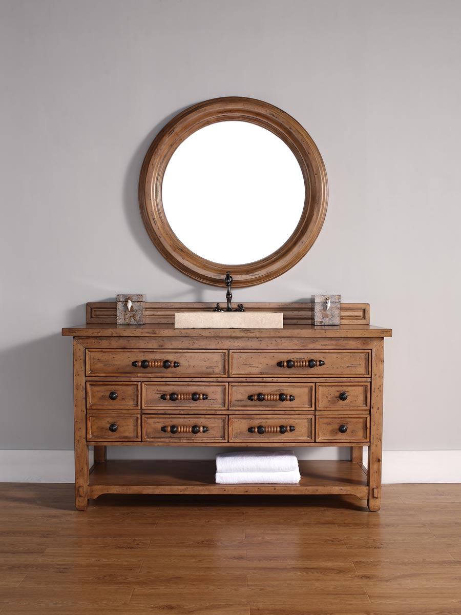Shown with Wood Top (Vessel Sink Shown Not Included) Shown with Wood Top (Vessel Sink Shown Not Included)