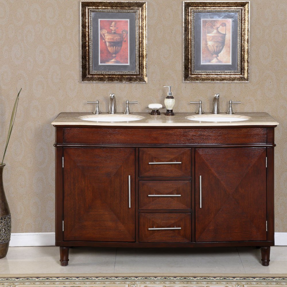 55" Bertali Double Bath Vanity 55" Bertali Double Bath Vanity