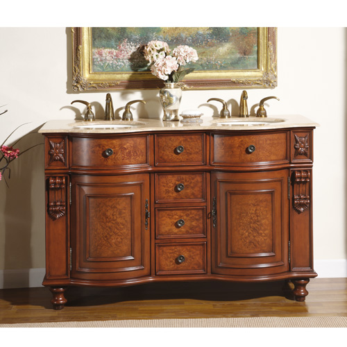 55" Mordano Double Bath Vanity 55" Mordano Double Bath Vanity