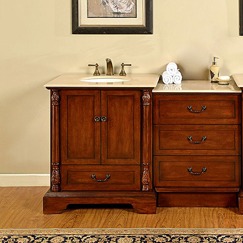 32" Mellis Single Vanity with Optional Drawer Bank 32" Mellis Single Vanity with Optional Drawer Bank