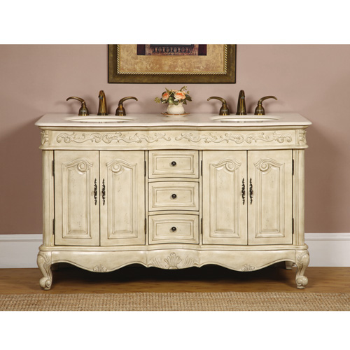 58" Petriano Double Bath Vanity 58" Petriano Double Bath Vanity