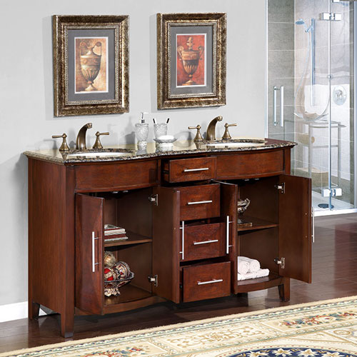 Two Double-Door Cabinets and Four Drawers Two Double-Door Cabinets and Four Drawers