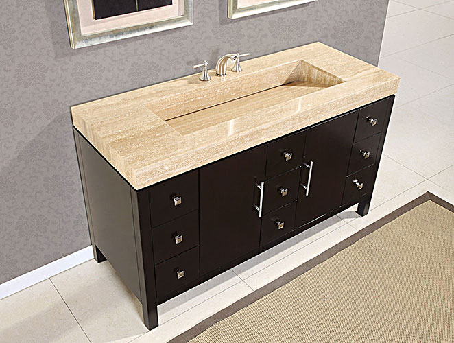 60" Carmelius Single Bath Vanity 60" Carmelius Single Bath Vanity