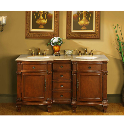 60" Ficarra Double Bath Vanity 60" Ficarra Double Bath Vanity