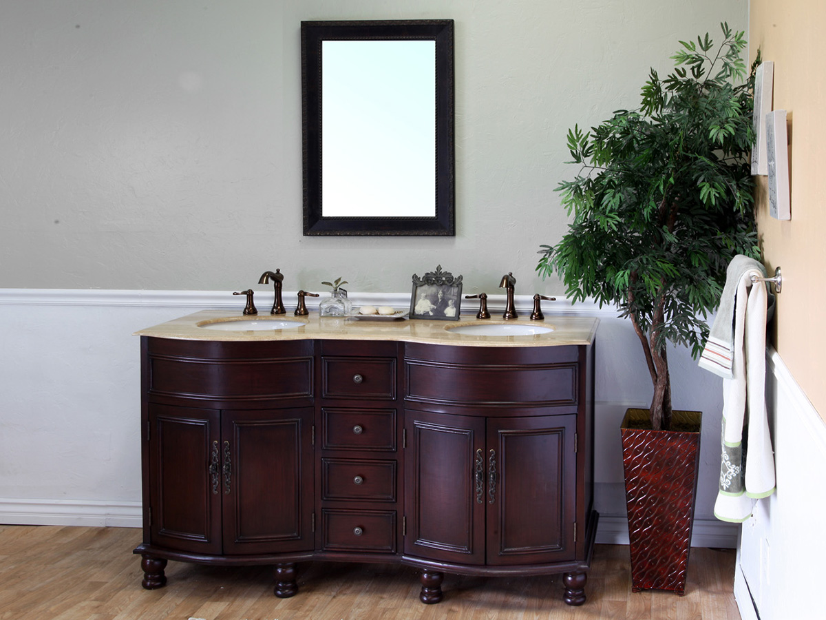 62 Bathroom Vanity Cabinet