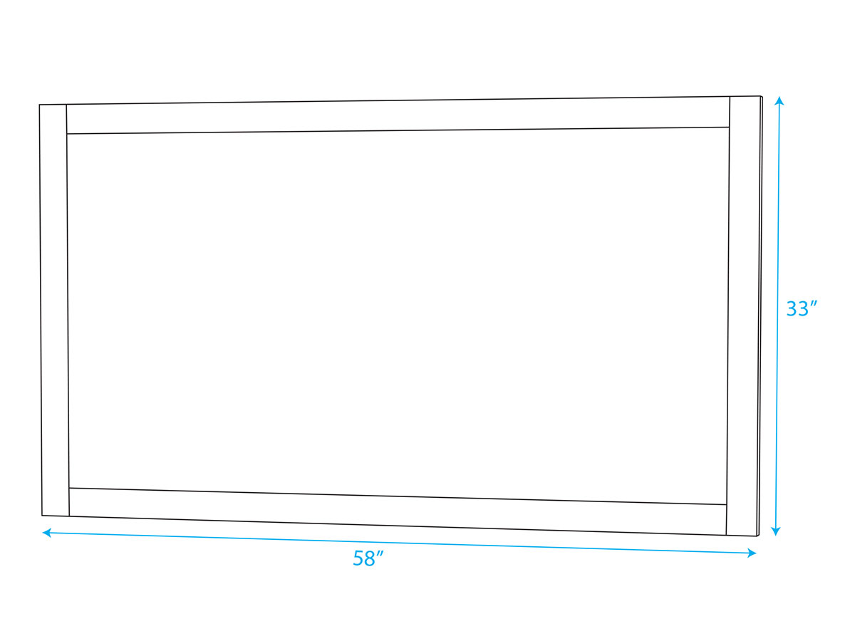 Included Mirror - Dimensions Included Mirror - Dimensions