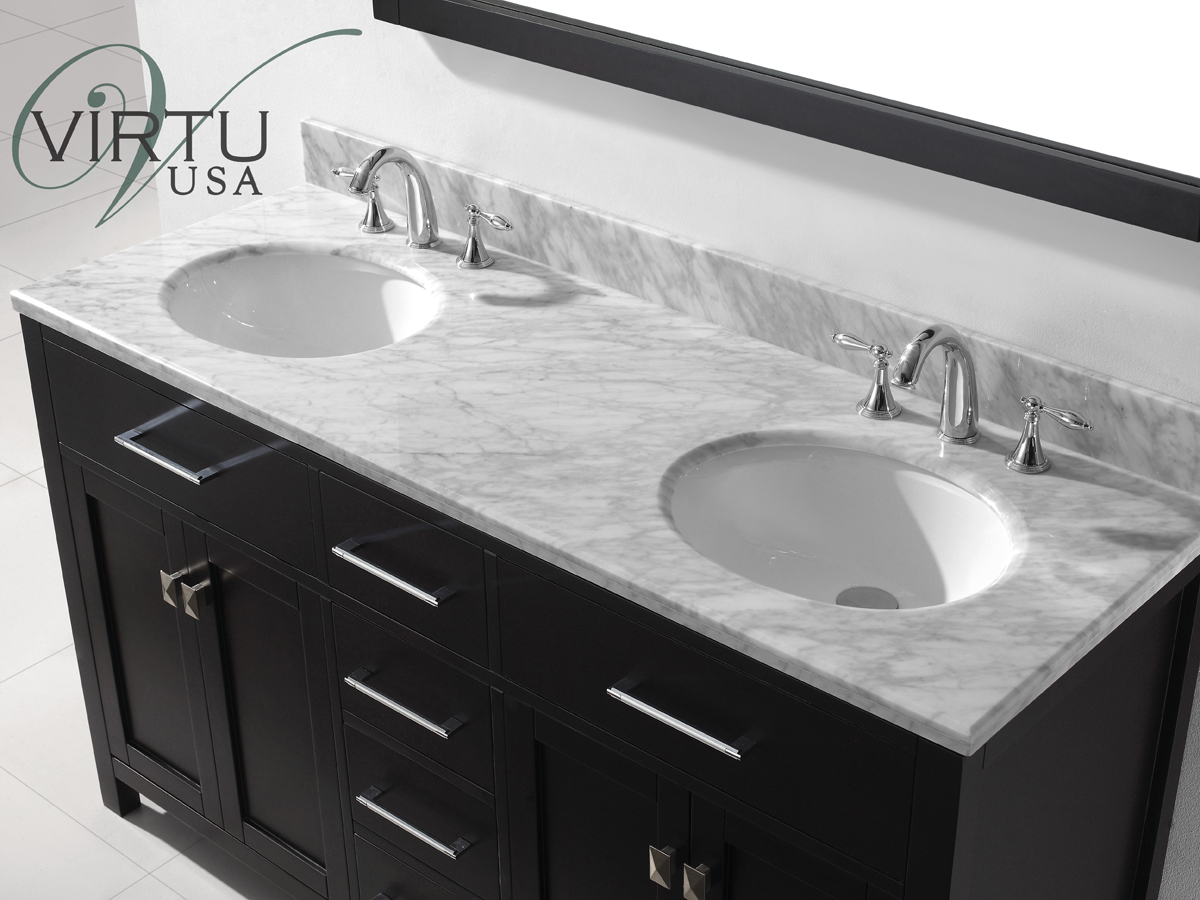 Rounded sinks