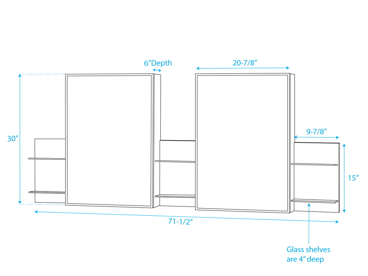 Medicine Cabinet - Dimensions Medicine Cabinet - Dimensions