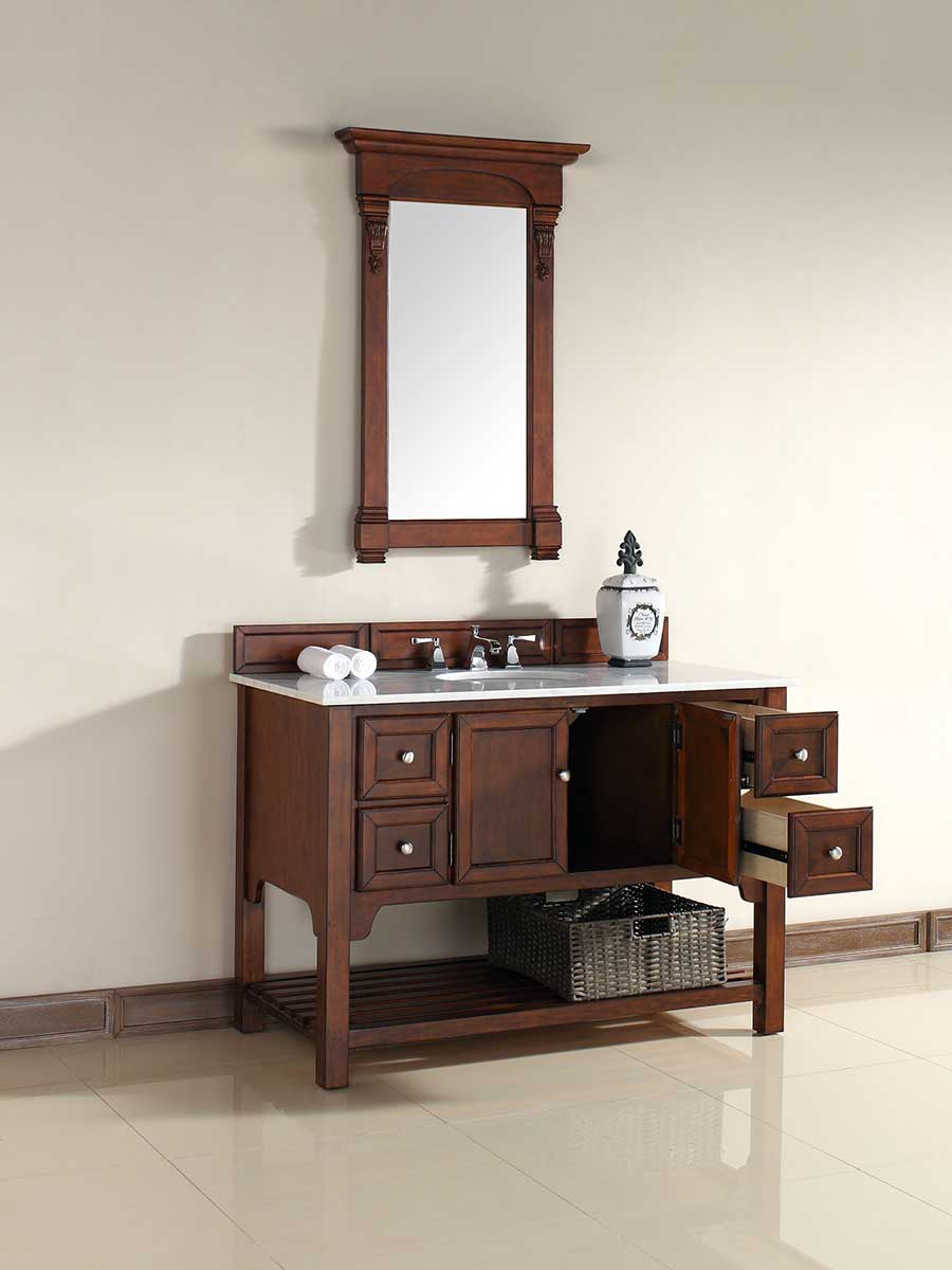 48" South Hampton Single Bath Vanity - Warm Cherry 48" South Hampton Single Bath Vanity - Warm Cherry