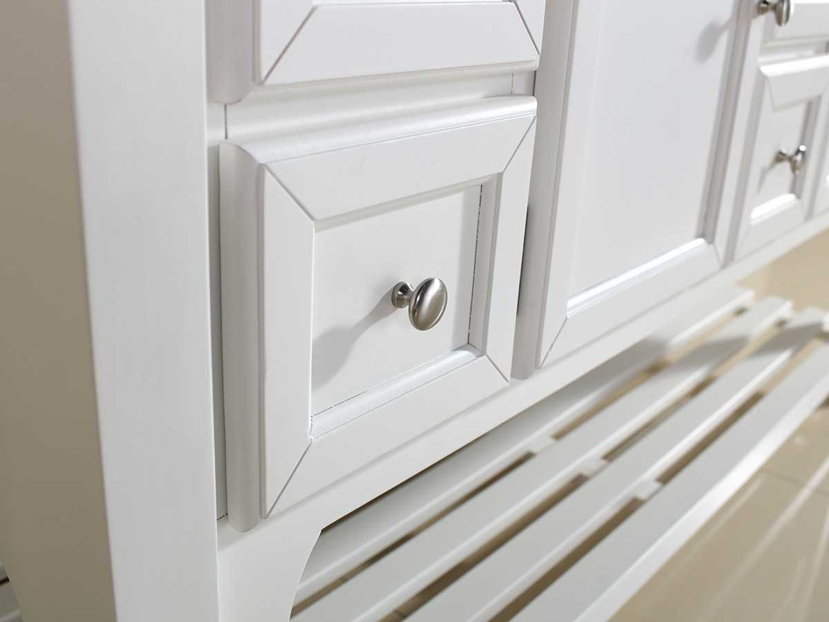 60" South Hampton Double Sink Vanity - Pure White 60" South Hampton Double Sink Vanity - Pure White