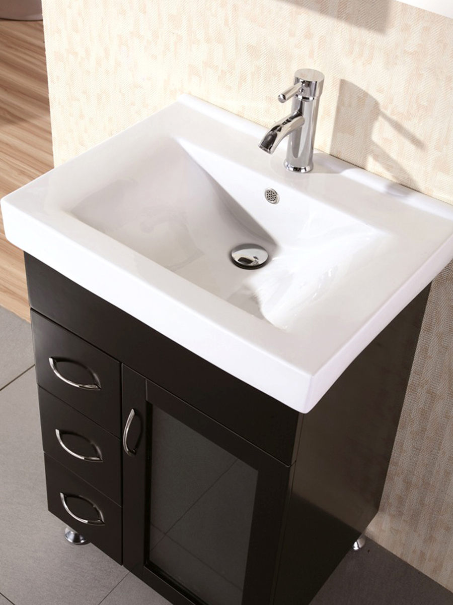 24" Milan Single Bath Vanity - Bathgems.com