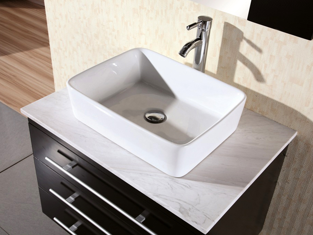 30 Portland Vessel Sink Vanity Espresso Bathgems Com