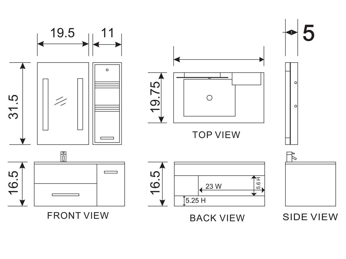 Dimensions Dimensions