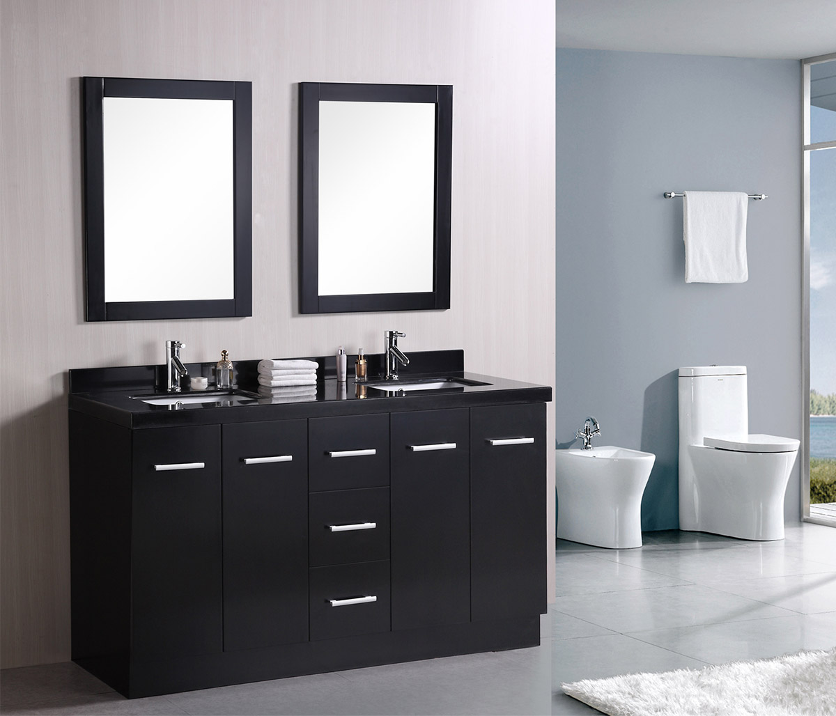 Modern Double Bathroom Vanity