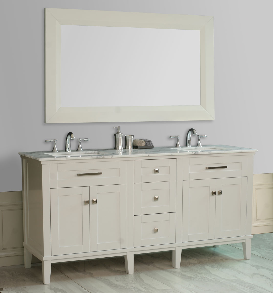 72" Christine Double Sink Vanity 72" Christine Double Sink Vanity