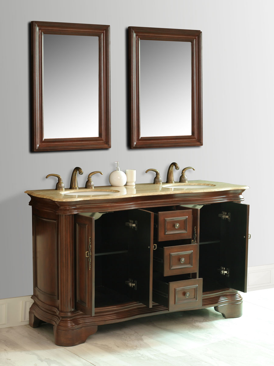 Two Double-Door Cabinets and Three Drawers Two Double-Door Cabinets and Three Drawers