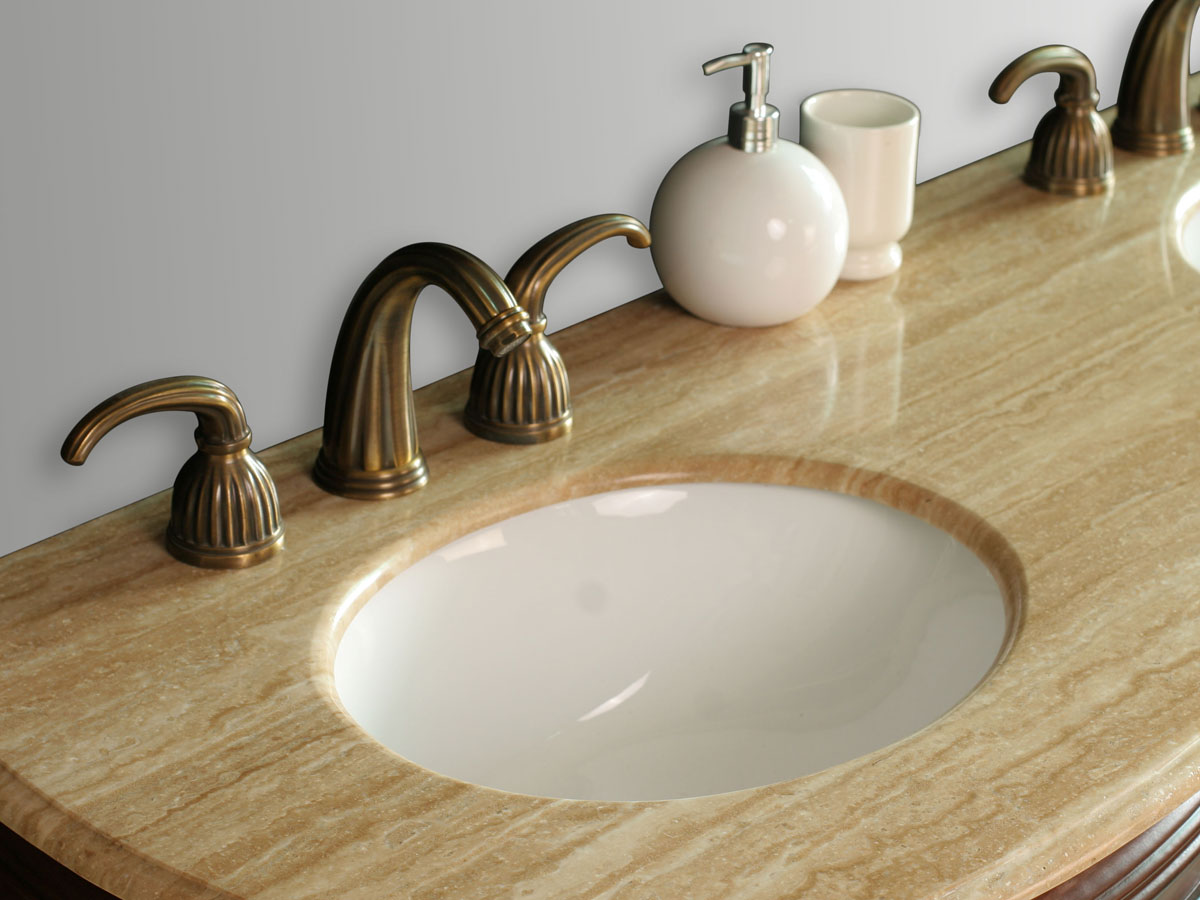 Travertine Marble Top Travertine Marble Top