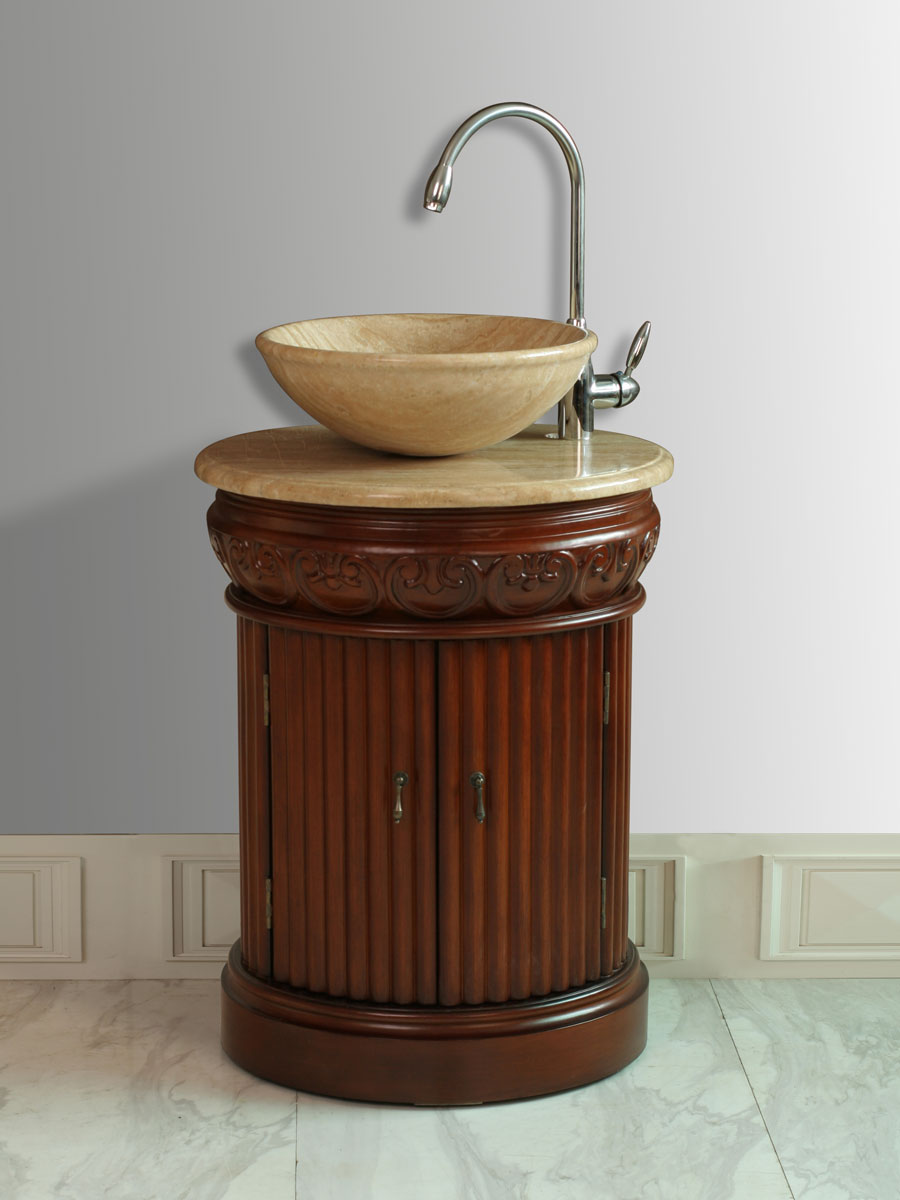 23" Edwina Vessel Sink Vanity 23" Edwina Vessel Sink Vanity