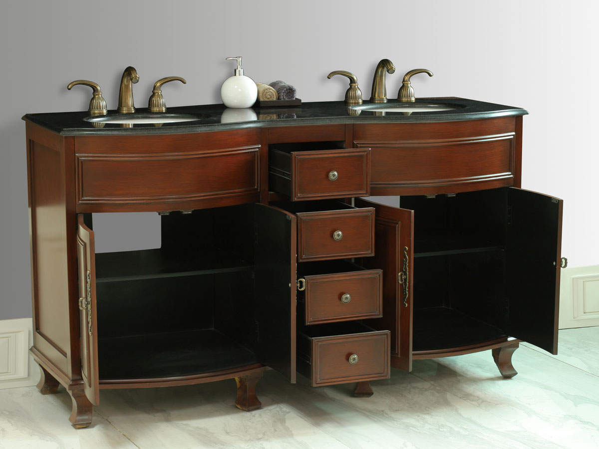 Two Double-Door Cabinets and Four Functional Drawers Two Double-Door Cabinets and Four Functional Drawers