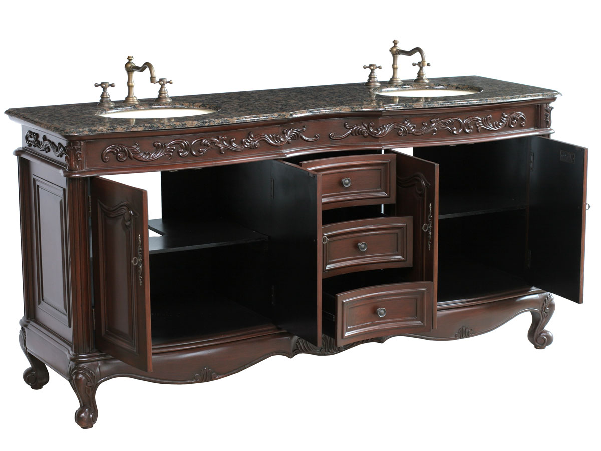 Two Double-Door Cabinets and Three Functional Drawers Two Double-Door Cabinets and Three Functional Drawers
