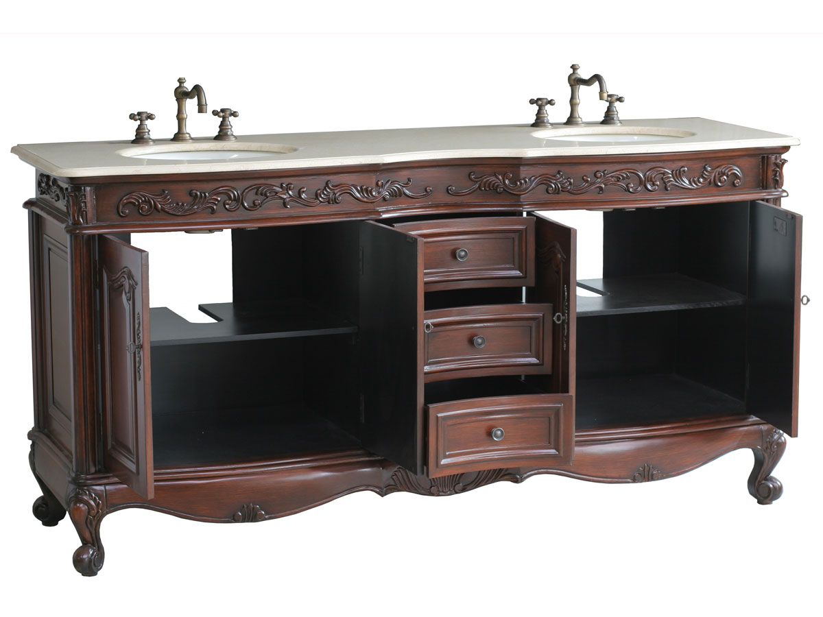 Two Double-Door Cabinets and Three Functional Drawers Two Double-Door Cabinets and Three Functional Drawers