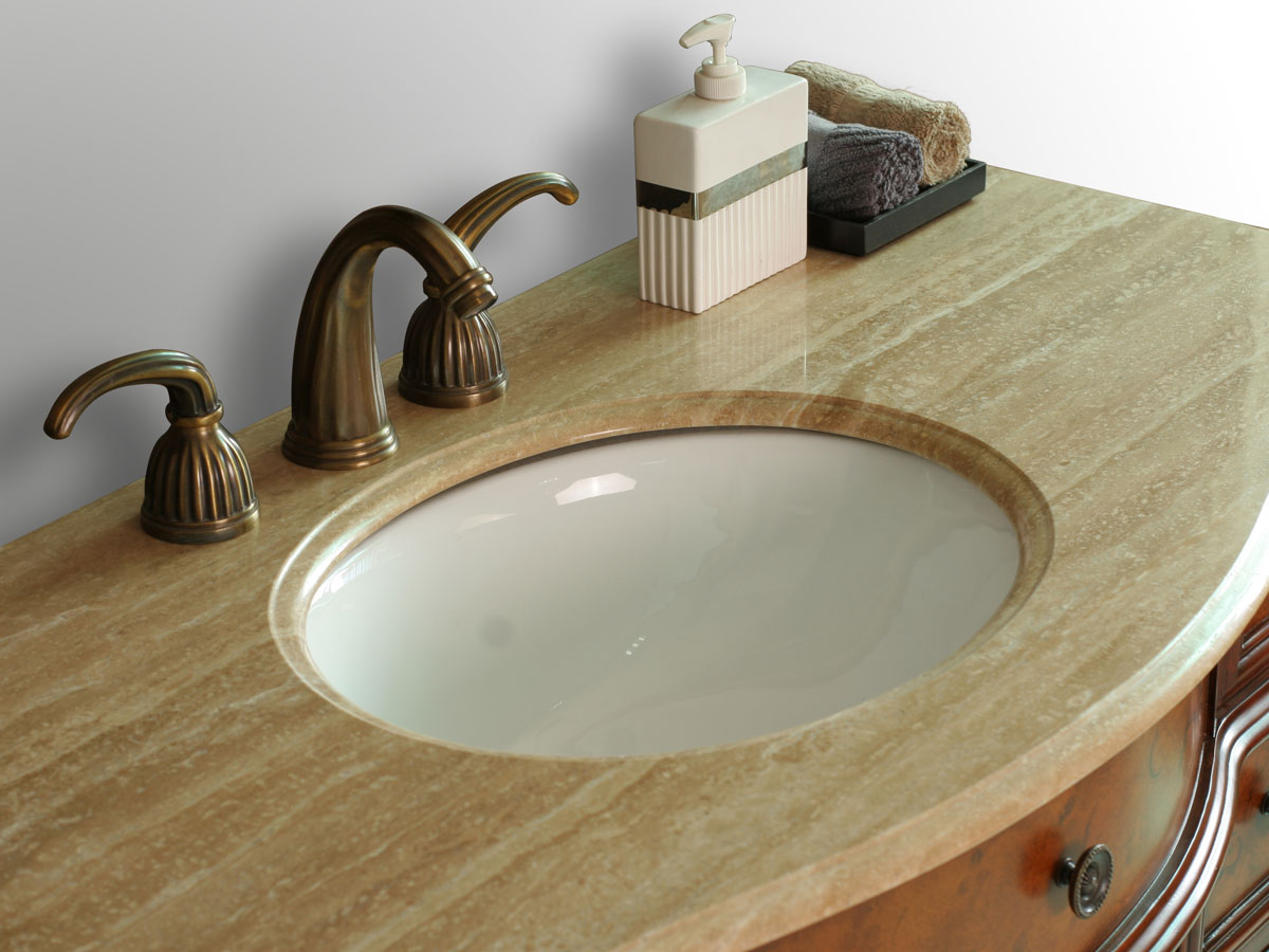 Travertine Marble Top Travertine Marble Top