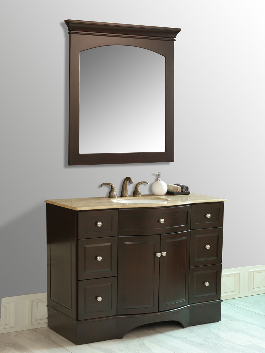 48" Lotus Single Bath Vanity - with included mirror 48" Lotus Single Bath Vanity - with included mirror