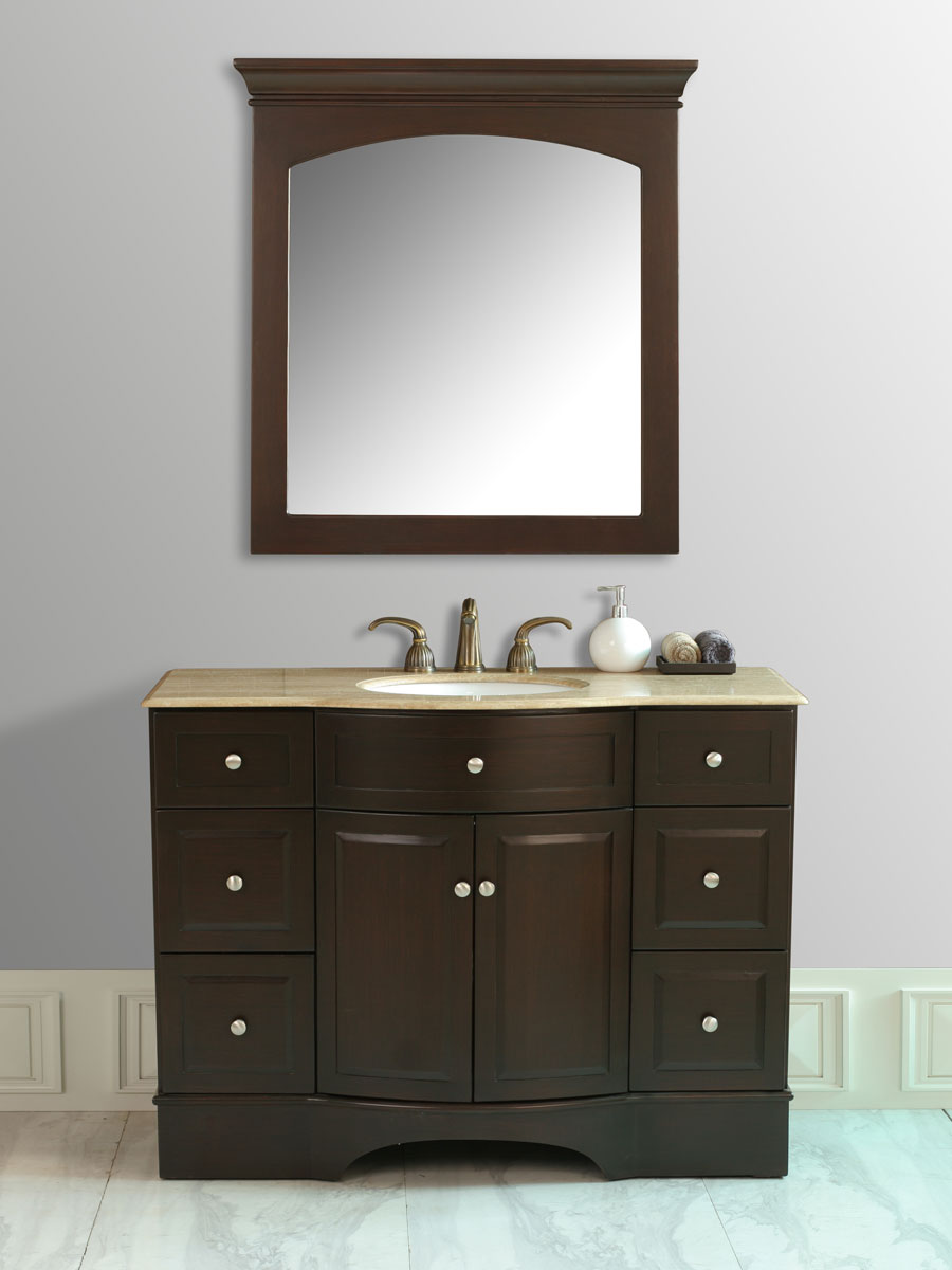 Dark Brown Finish Dark Brown Finish
