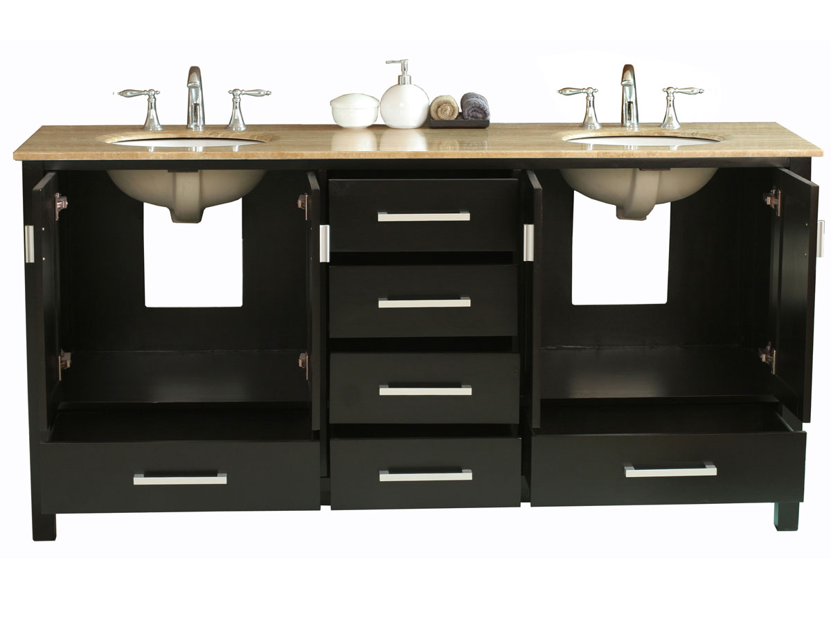 Two Double-Door Cabinets And Five Drawers Two Double-Door Cabinets And Five Drawers