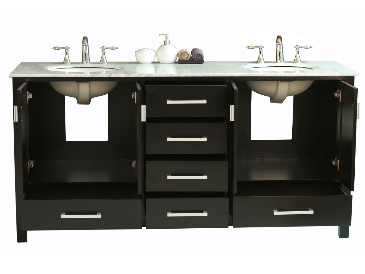 Two Double-Door Cabinets And Five Drawers Two Double-Door Cabinets And Five Drawers