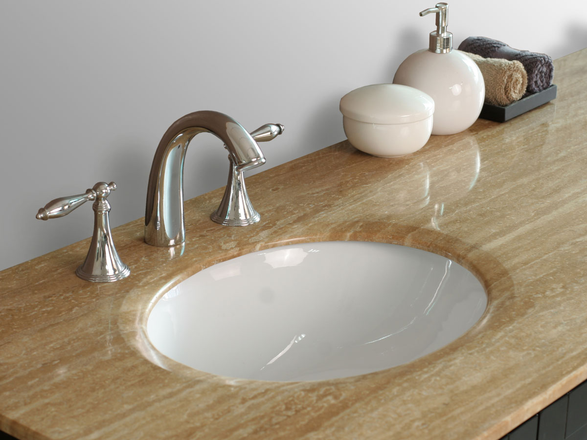 Travertine Marble Top Travertine Marble Top