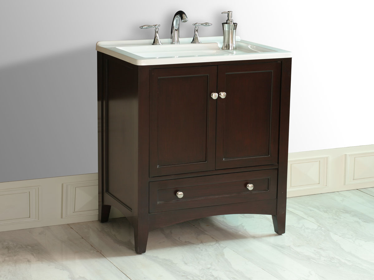 30.5" Expresso Single Sink Vanity 30.5" Expresso Single Sink Vanity