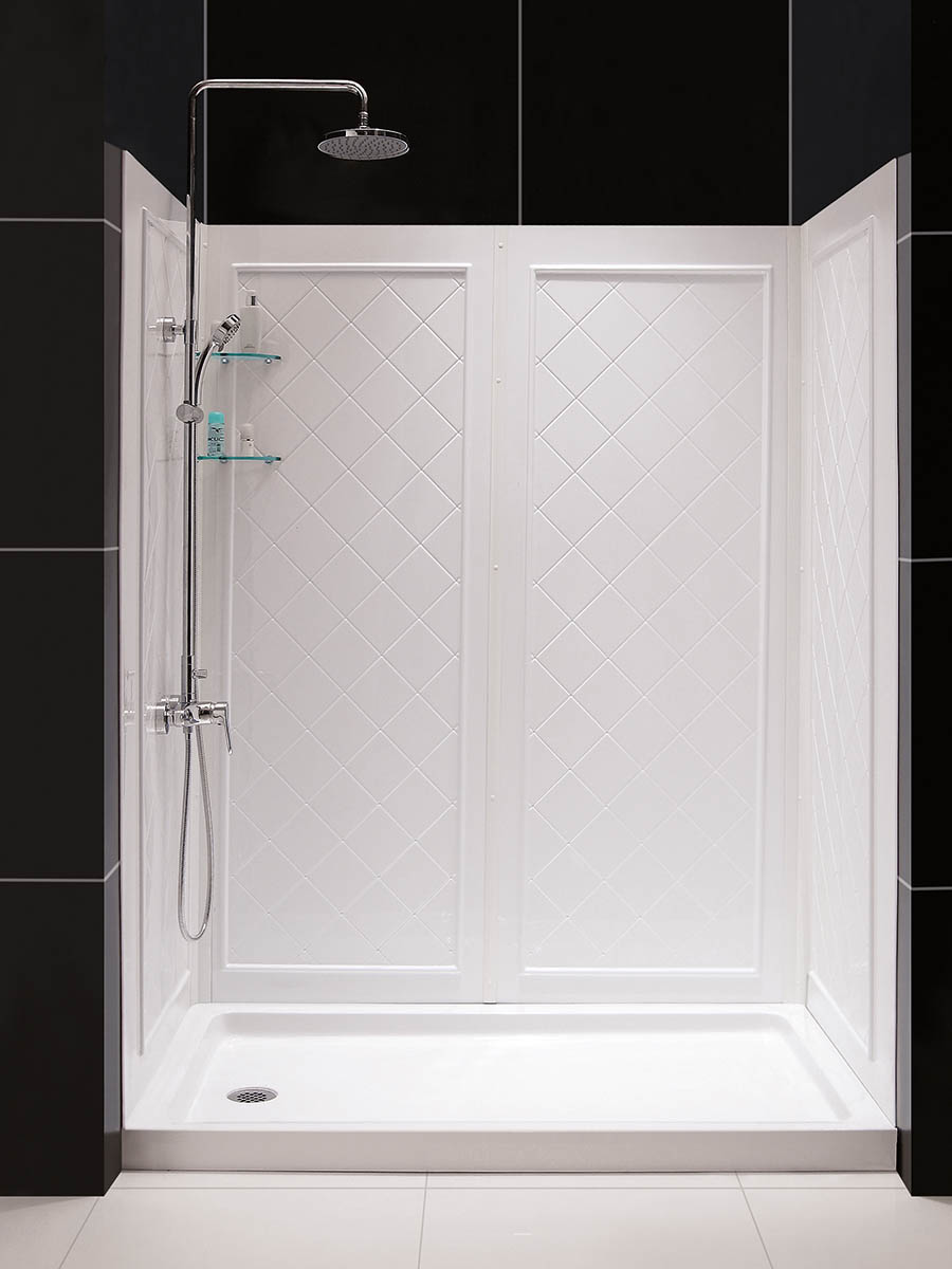 Shower Backwall Included With Base Shower Backwall Included With Base
