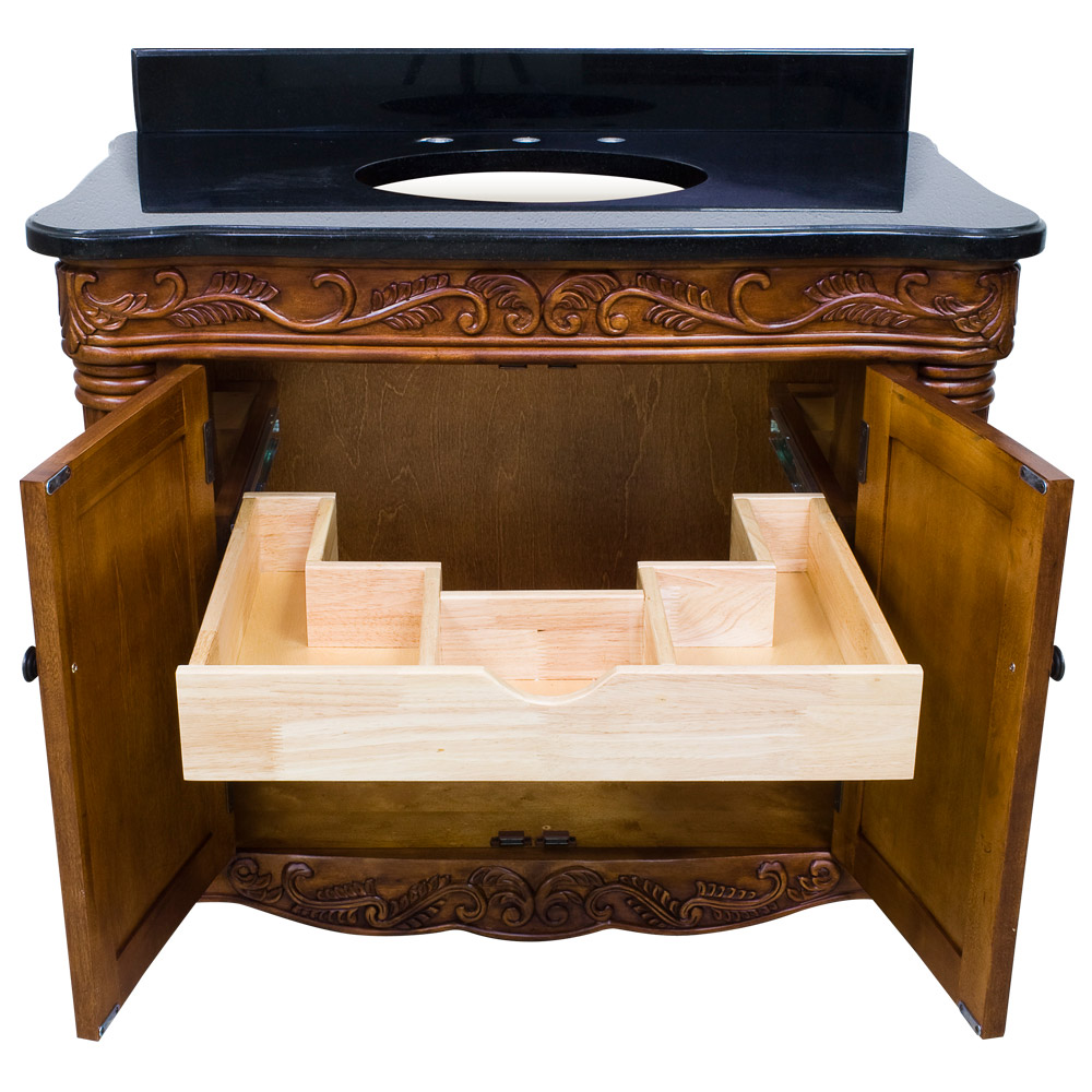 Double-Door Cabinet With Concealed Drawer Double-Door Cabinet With Concealed Drawer