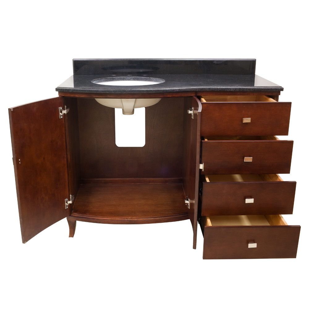 Double-Door Cabinet And Four Drawers Double-Door Cabinet And Four Drawers