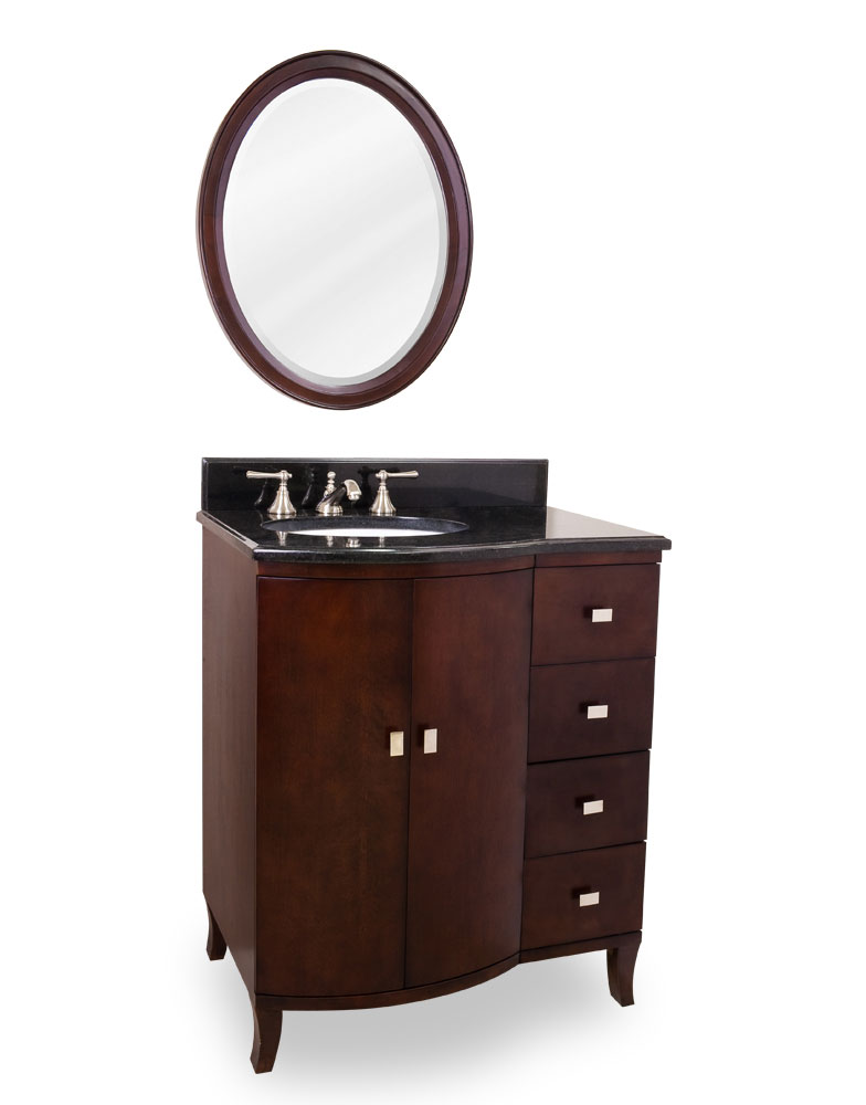 30" Valentia Single Bath Vanity With Optional Mirror 30" Valentia Single Bath Vanity With Optional Mirror