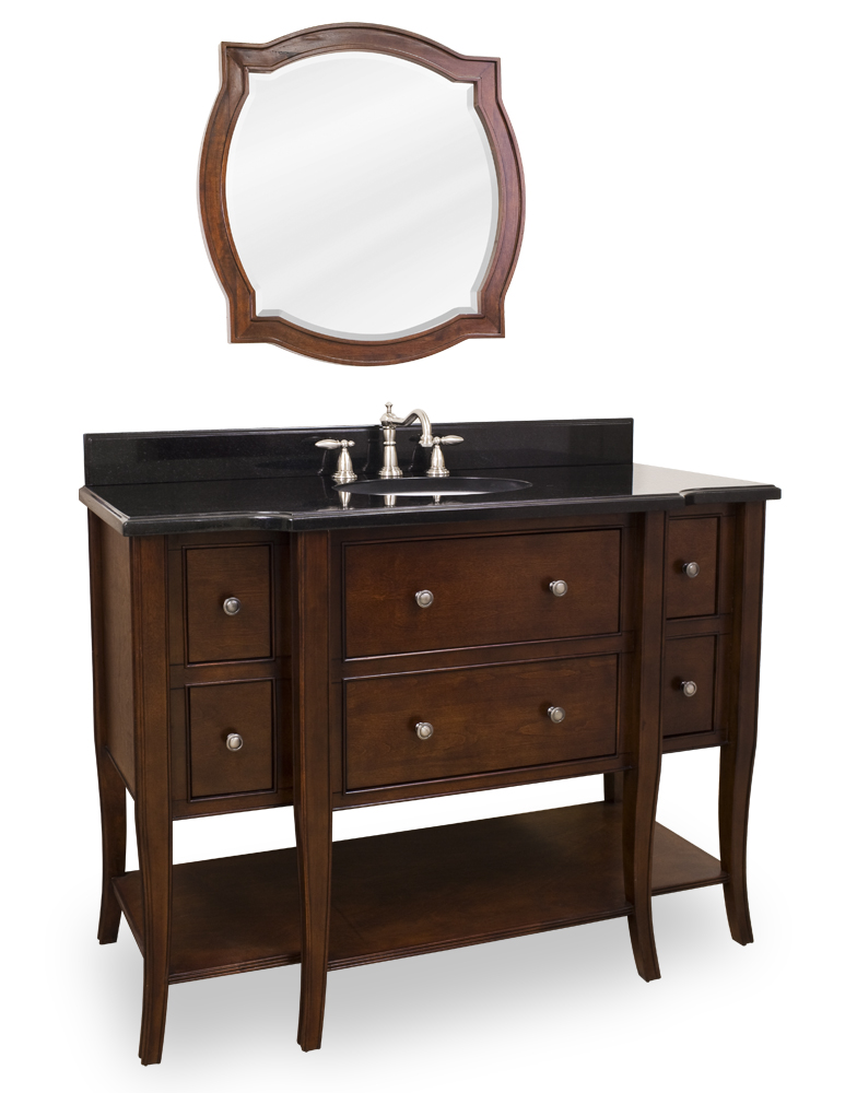 48.5" Laguna Single Bath Vanity With Mirror 48.5" Laguna Single Bath Vanity With Mirror