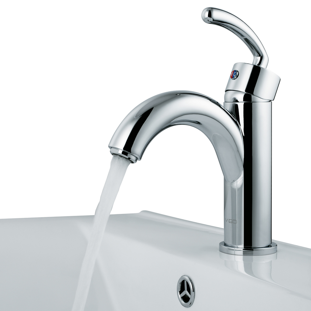 Single-Lever Chrome Faucet Single-Lever Chrome Faucet